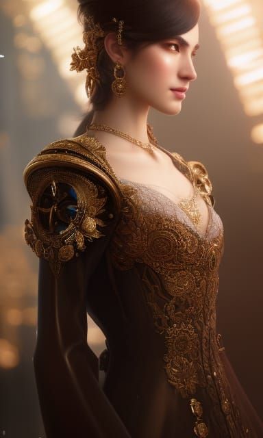 Alchemists in a Cluttered Stillroom: 8K Portrait