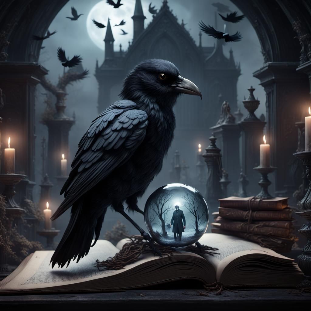 Poe's Characters Emerge in Burtonesque Fantasy