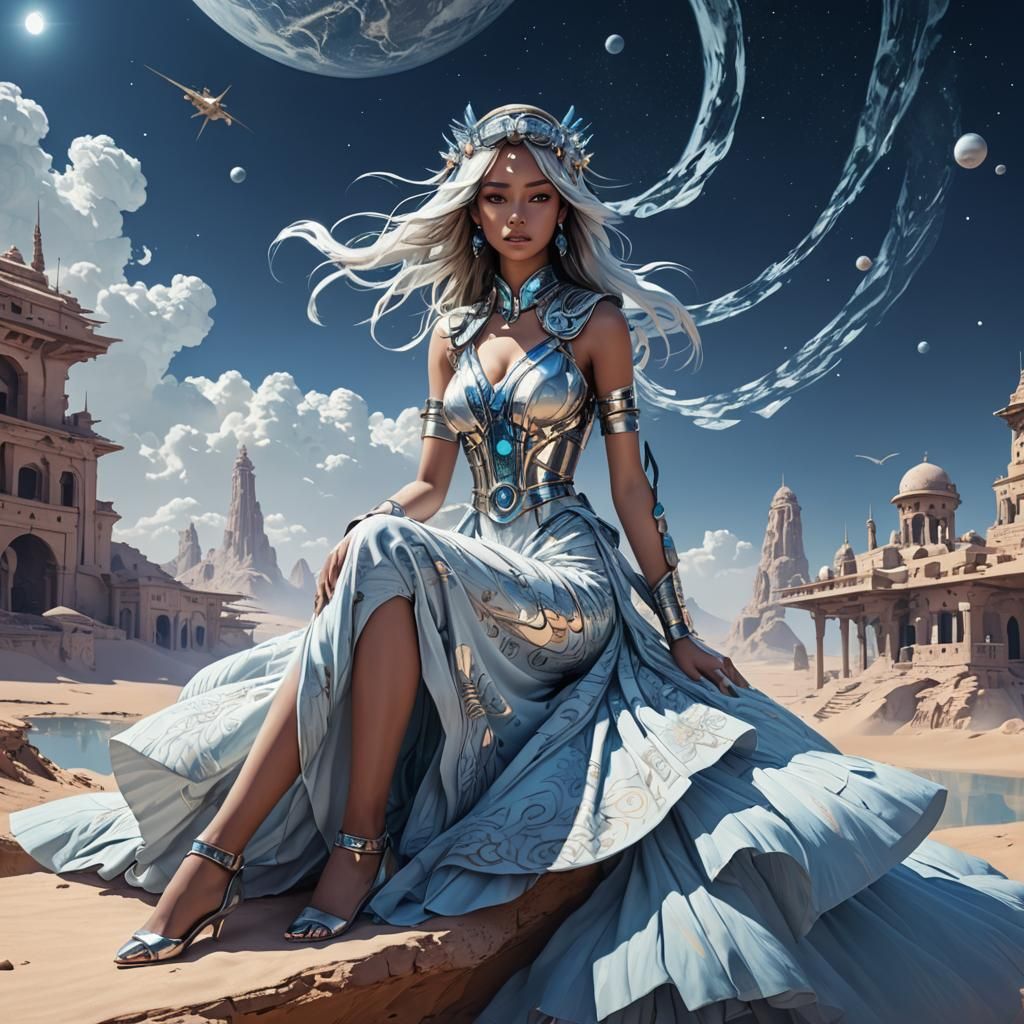 Fantastic Mirage: An Evocative Image