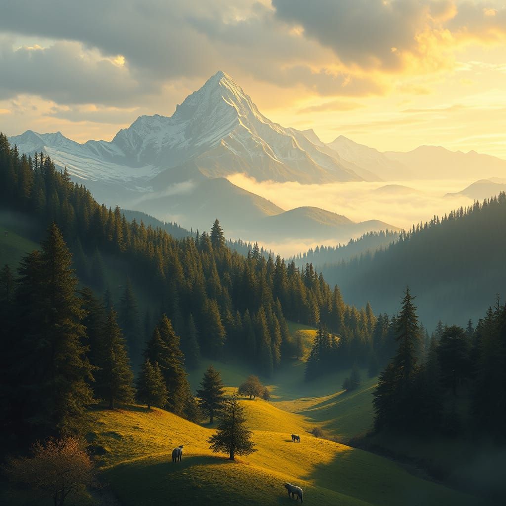 Enchanted Realm of Ancient Wonder