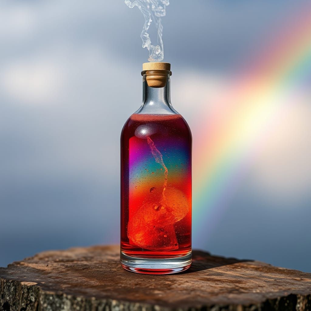 Rainbow Elixir Potion for Love
