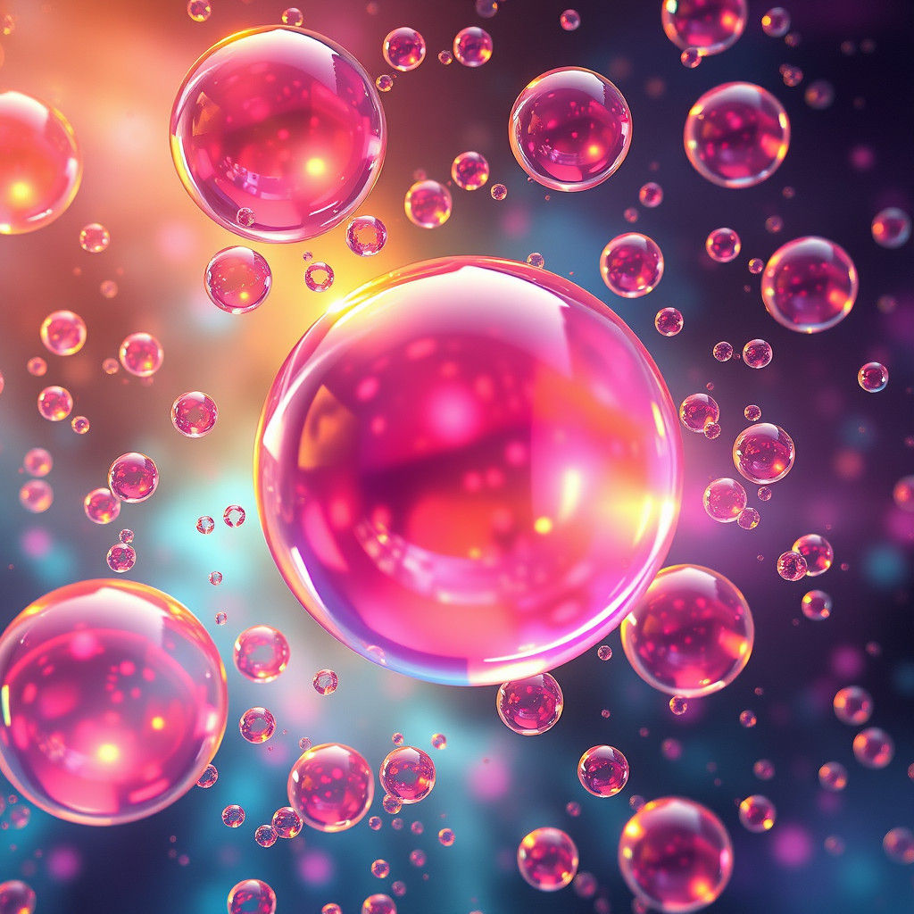 Fantastical Bubbles in Deep Color