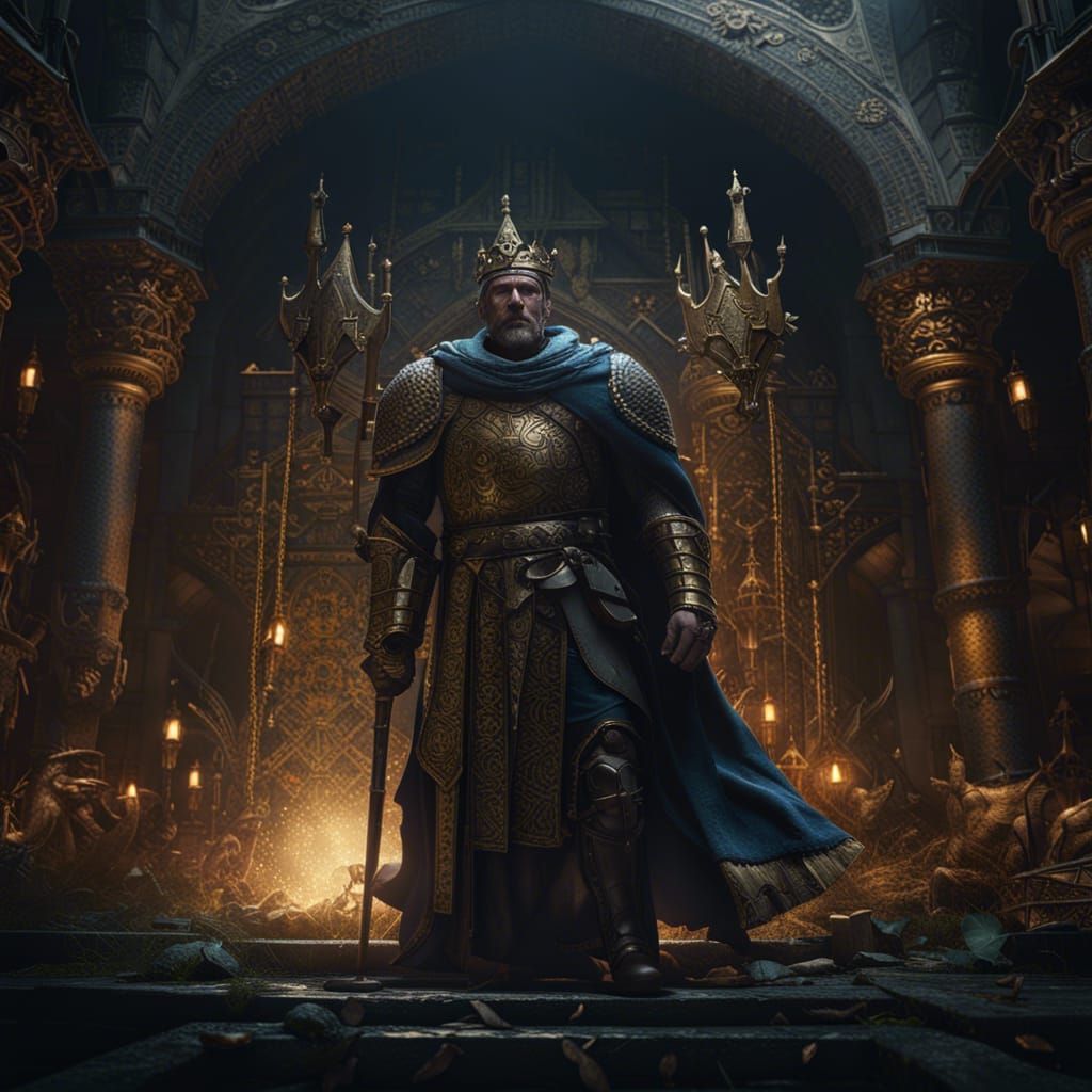 King Arthur: Dark Fantasy Concept Art