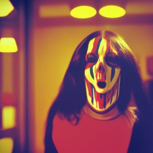 Vibrant 1970s Italian Giallo Film Aesthetic