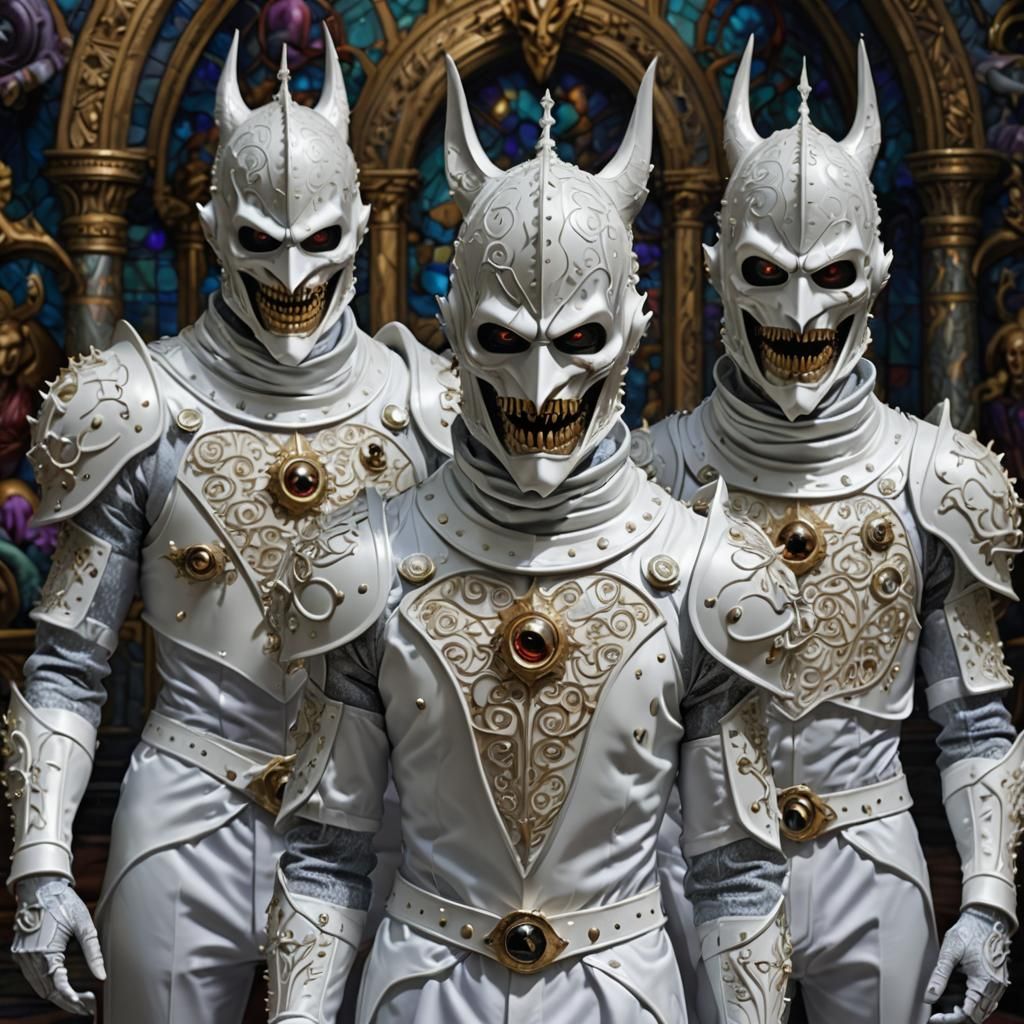 Knights in White Satin: Arcane Deepdream Photography