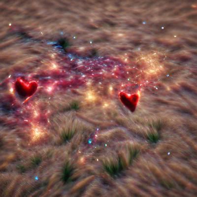 Broken Heart in Starry Sky