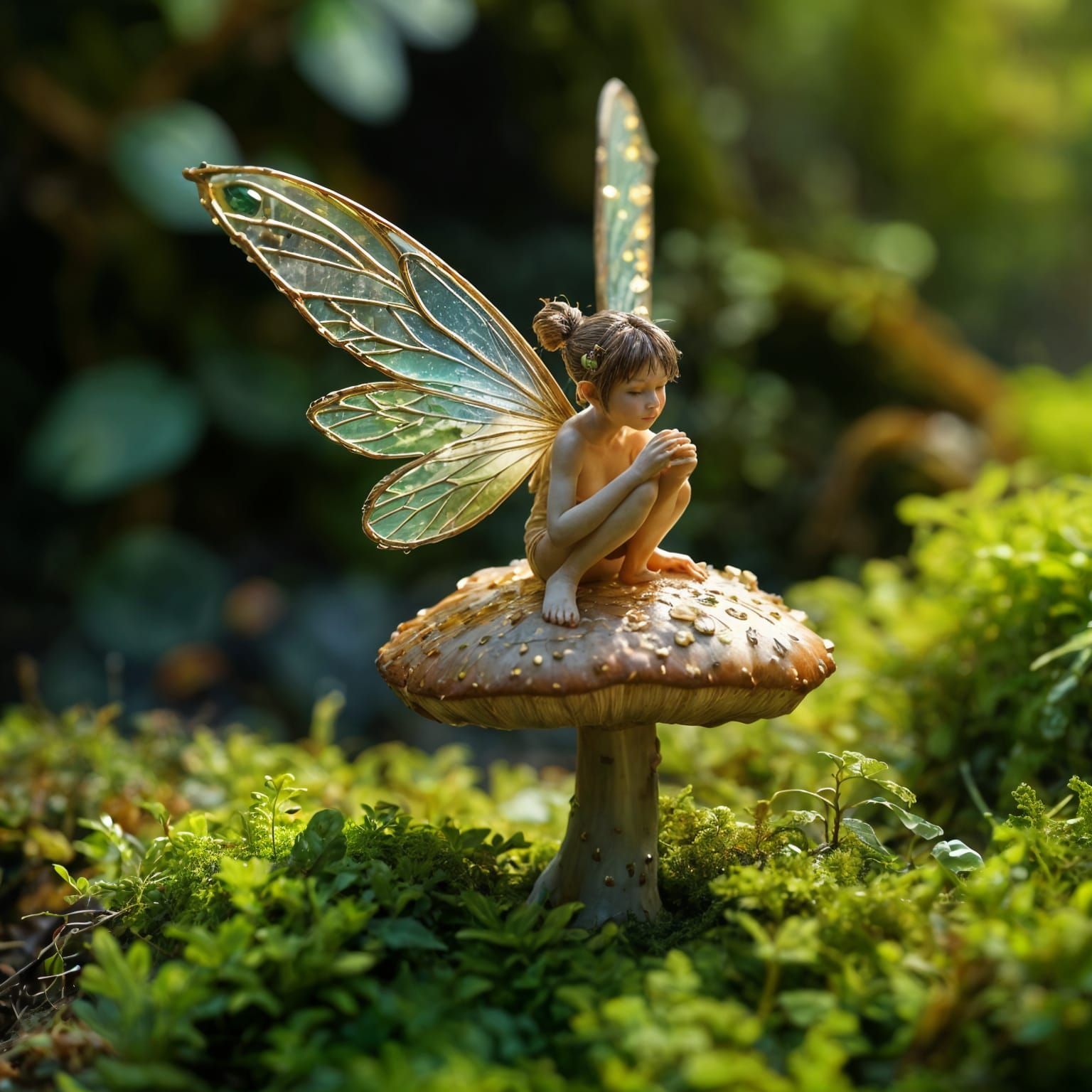 Surreal Faery Lands in Forest Wonderland