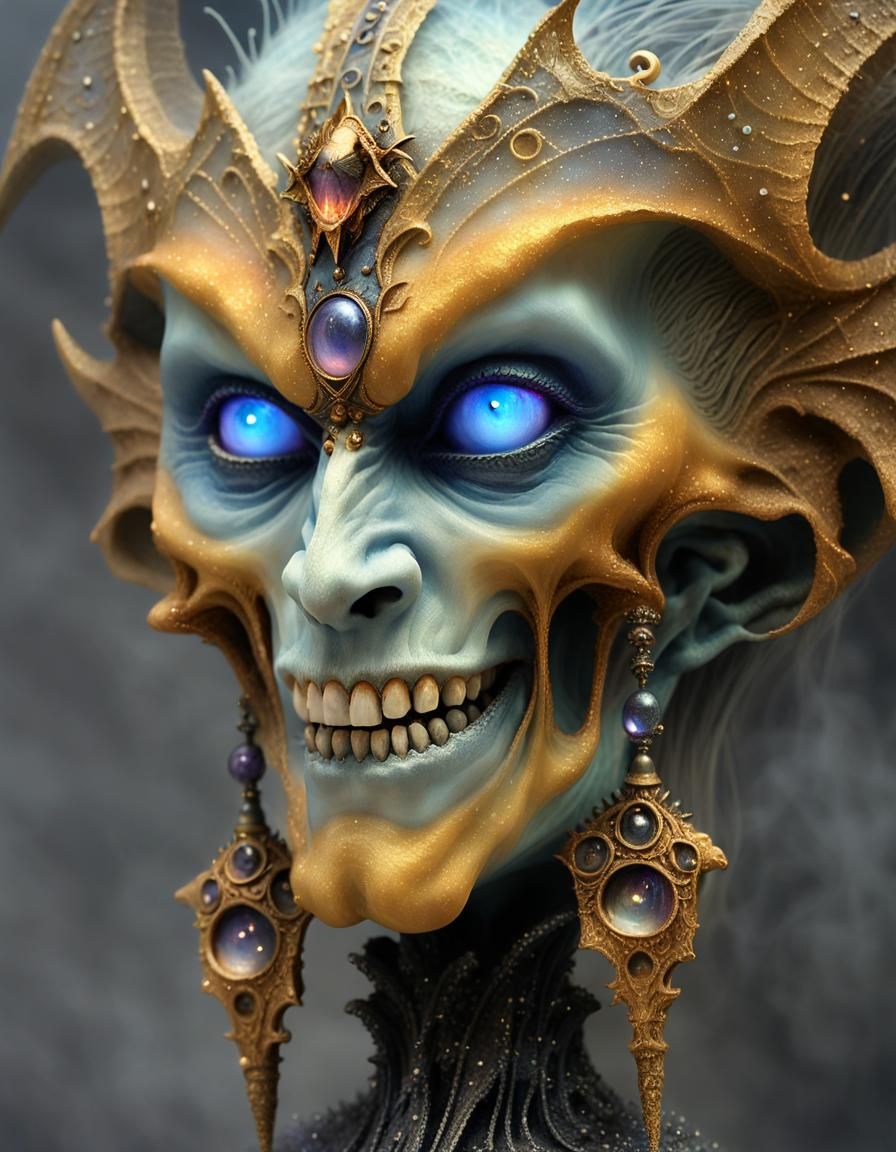 Luminous Baroque Vampire Ghost in Ultra Detail