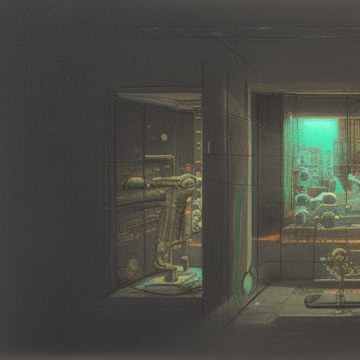 Extraterrestrial Aetherpunk Concept Art in 8K Resolution