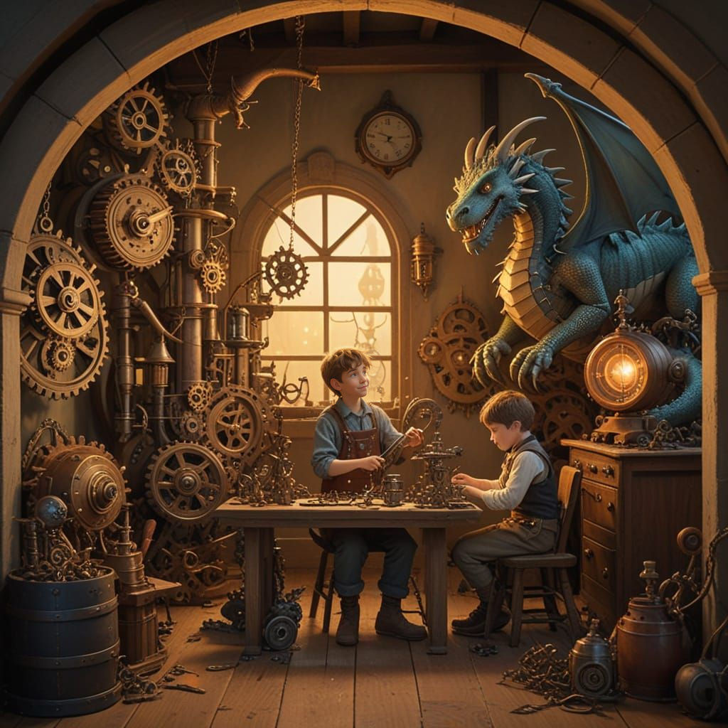 Whimsical Prince Creates Steampunk Rube Goldberg Machine in ...