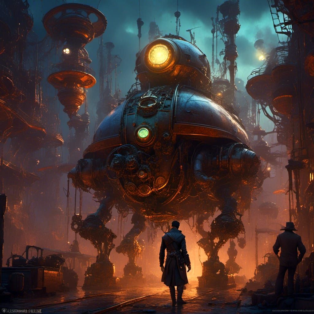 A Speedwalker at service station