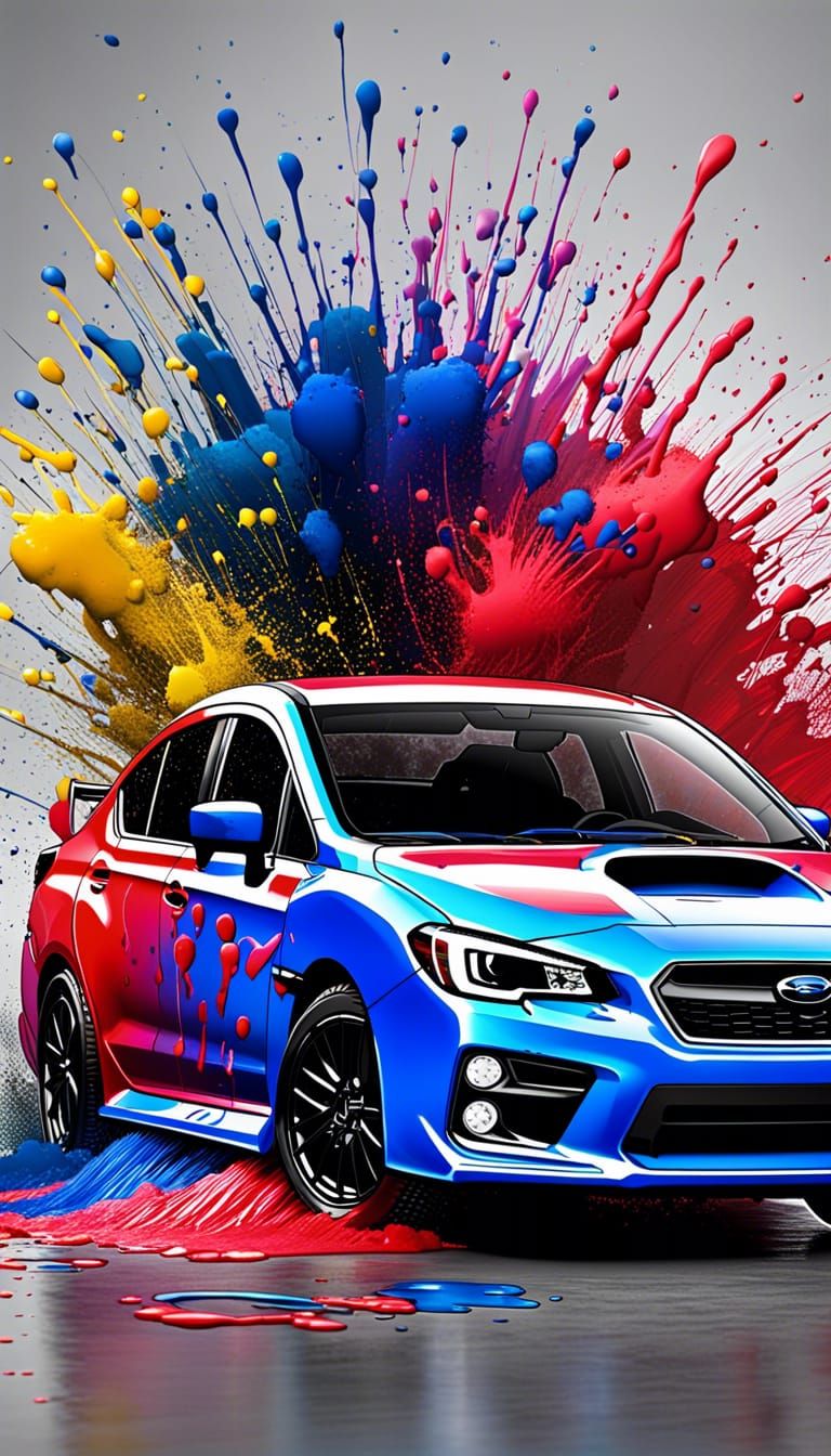 Subaru - Paint Splat