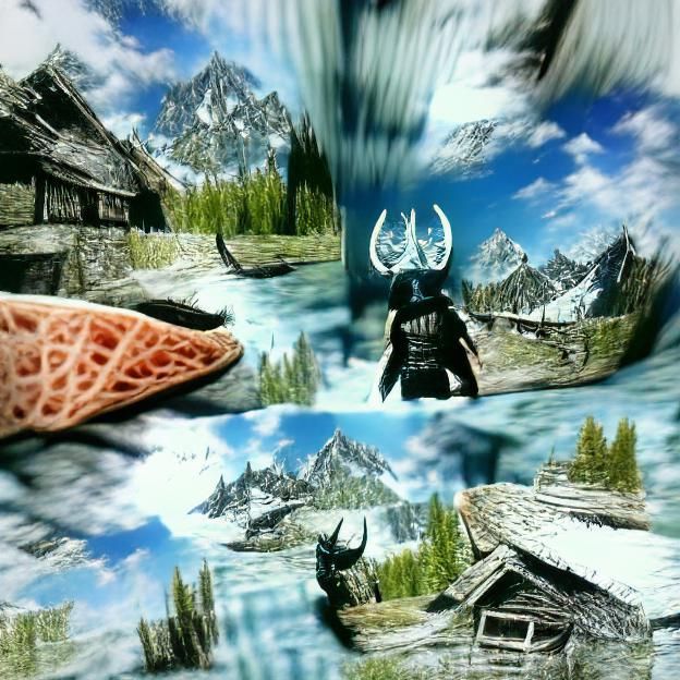 Skyrim Landscape Art