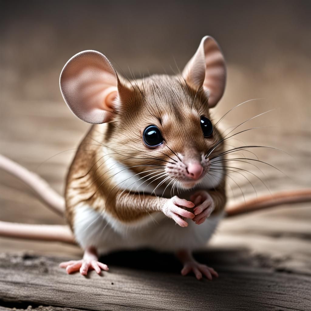 Simple AI Interpretation of a Mouse