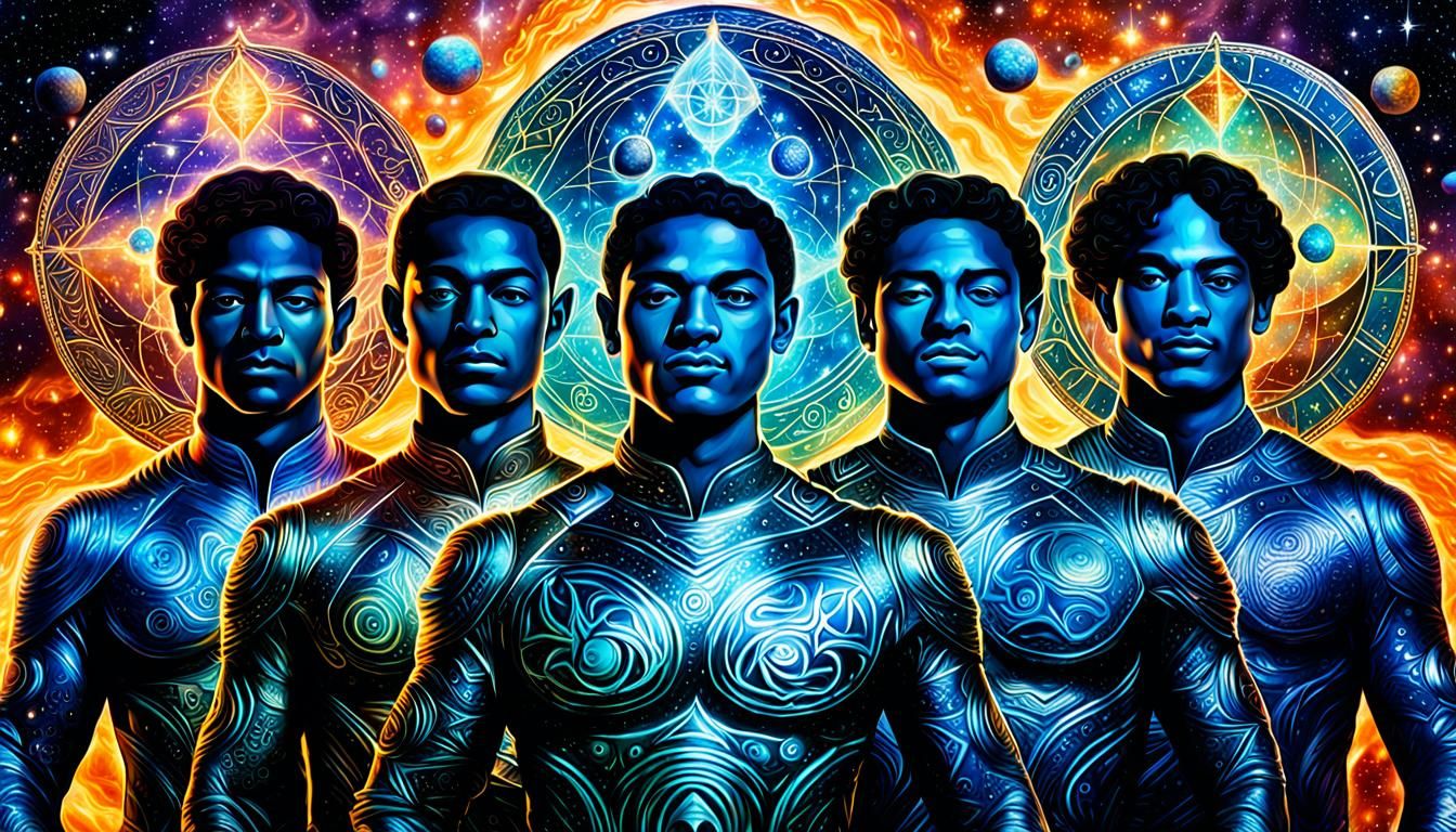 Astral Álfar: Four Kumaras as Zodiac Elements