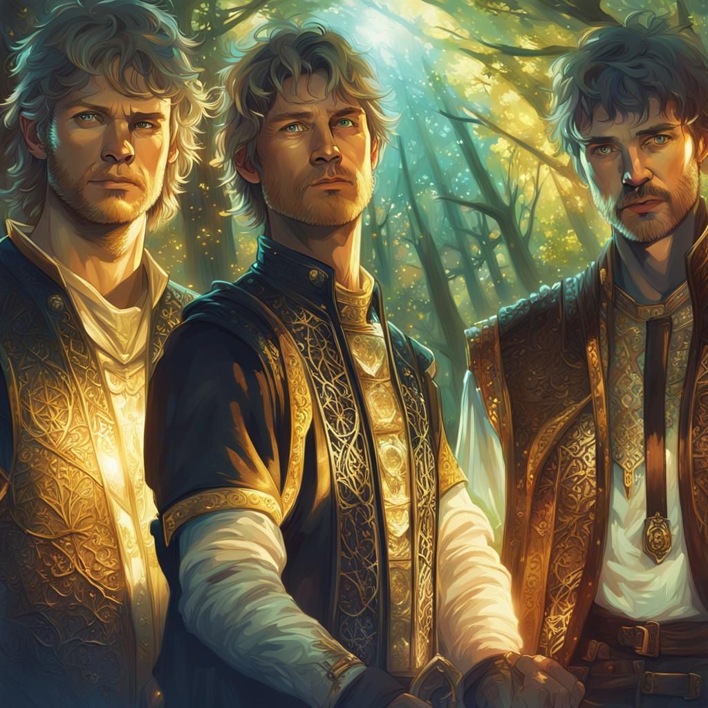 A-Ha Heroes in Enchanted Medieval Realm