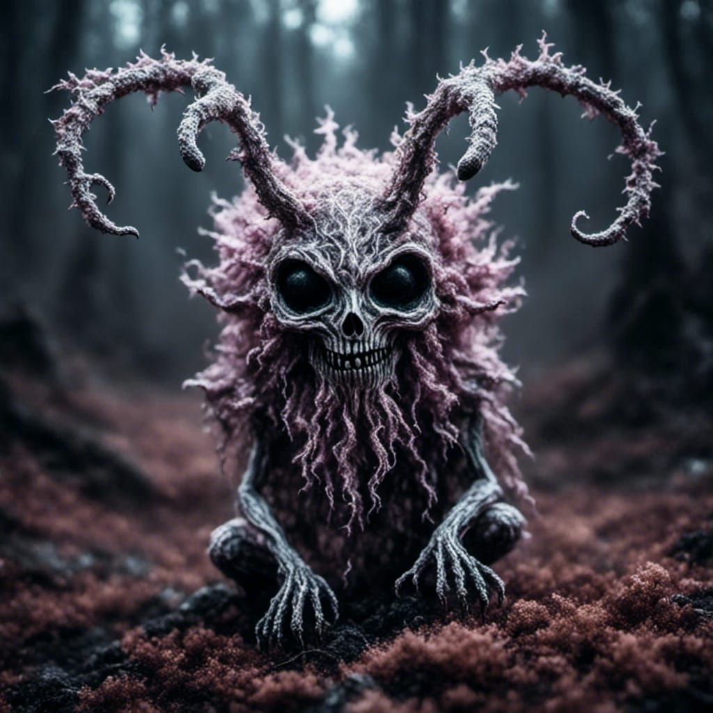 Detailed Cosplay Photography of a Strange Creature