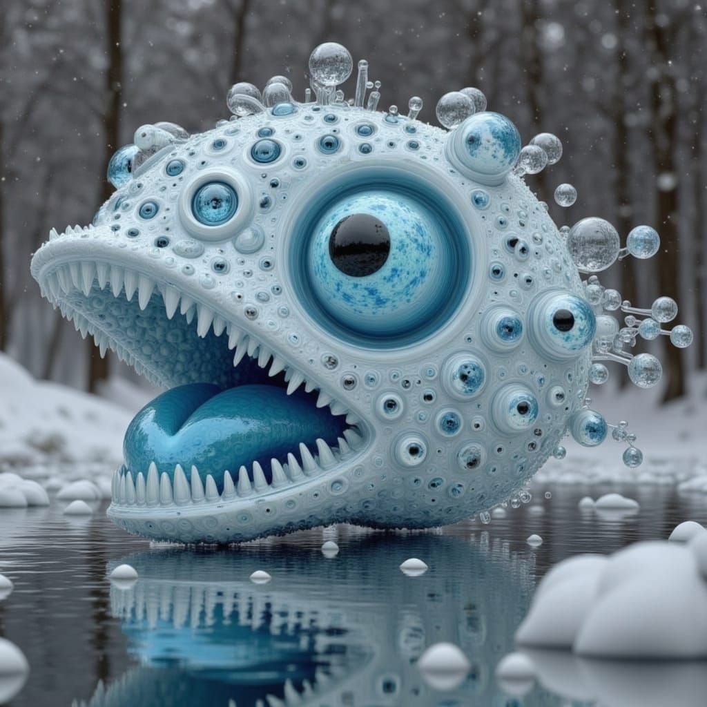 The ice monster has awakened