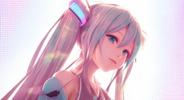 Hatsune Miku Digital Art