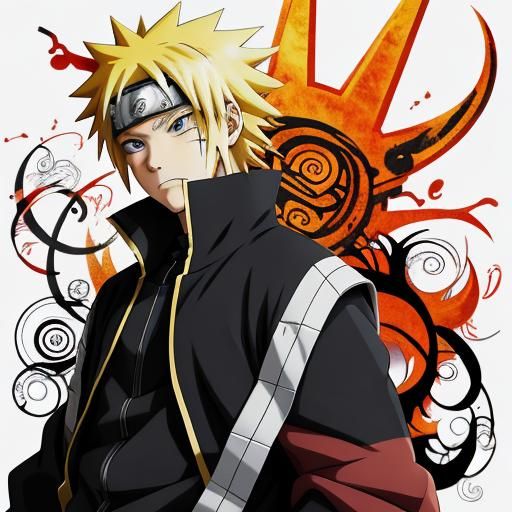 Naruto Anime Key Visual Art