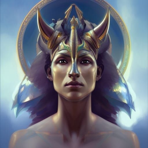 The Halo Crown of Anubis