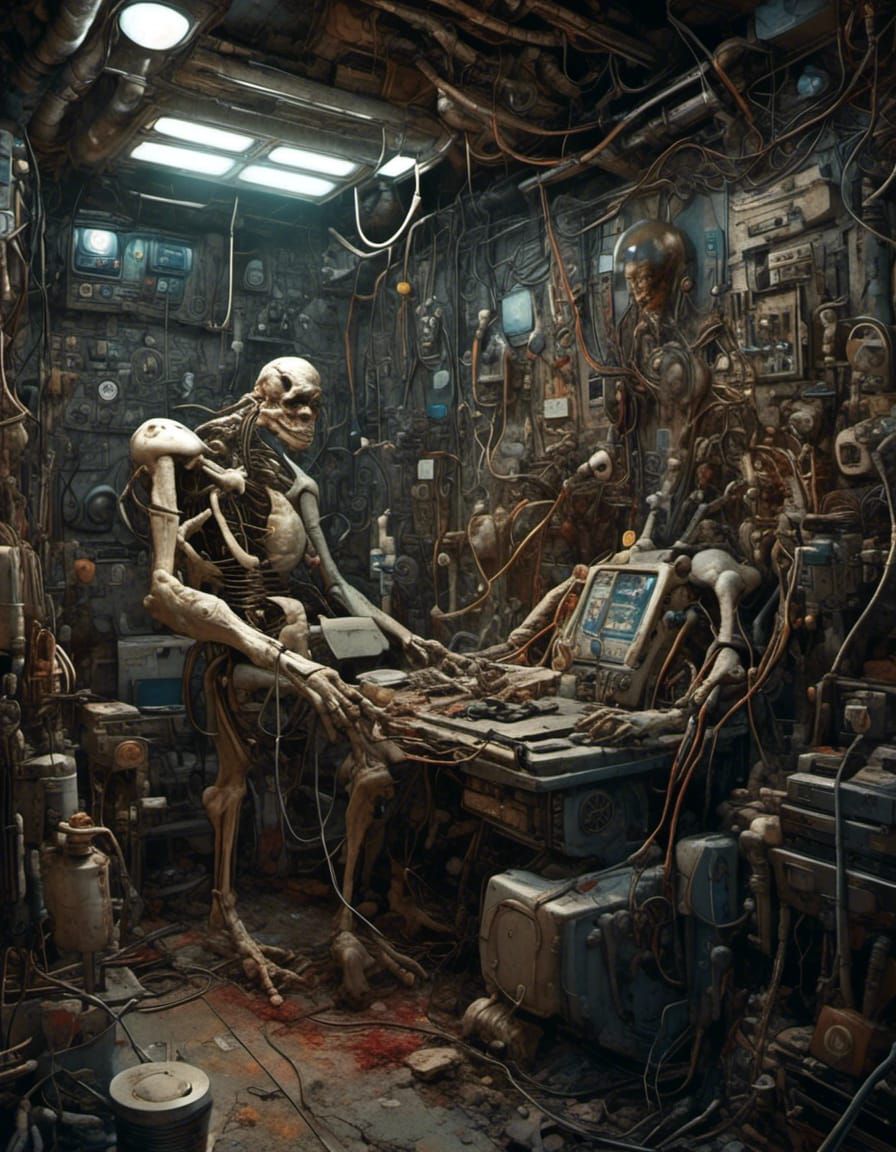 Futuristic Virtual Hospital with Advanced Technology