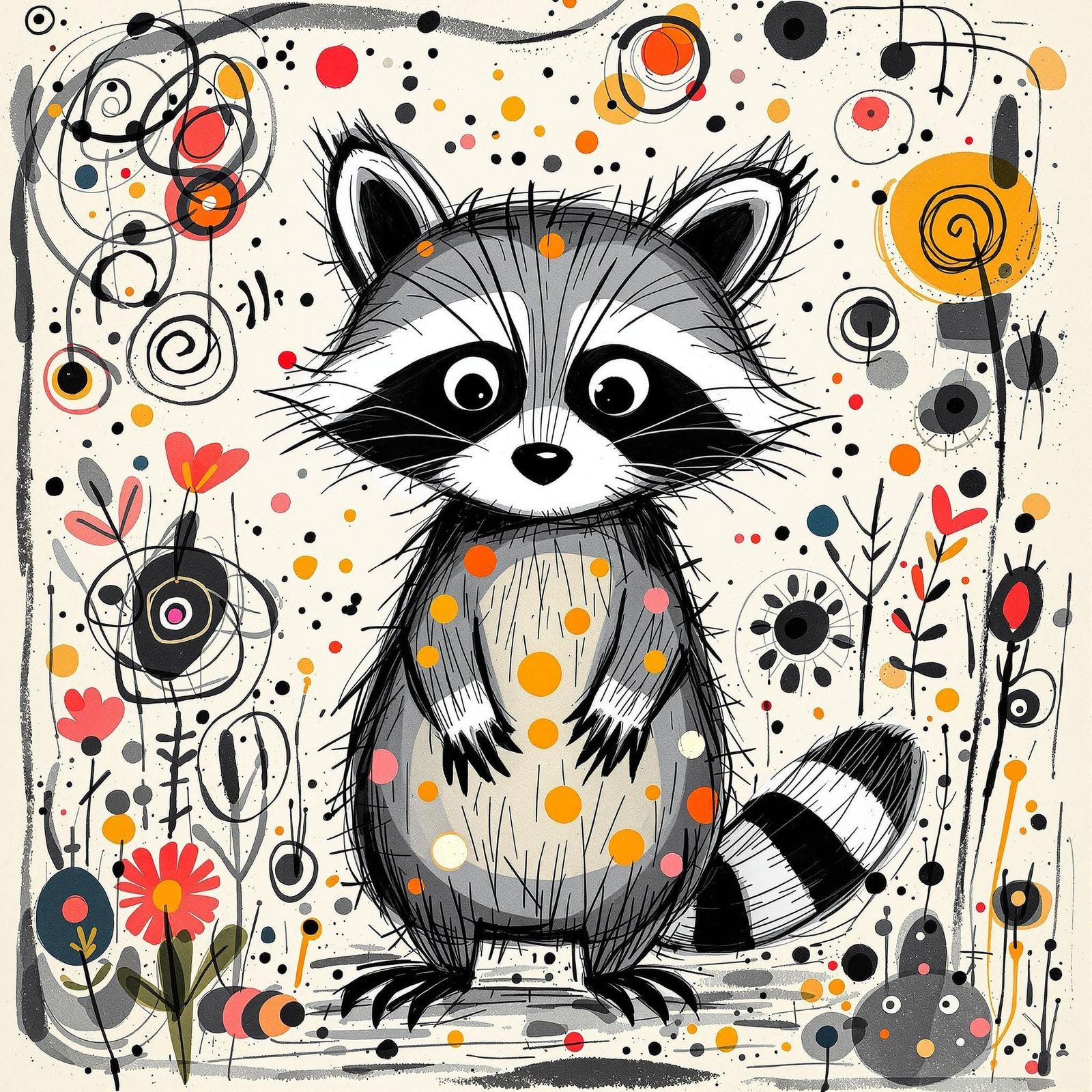 cutey raccoon
