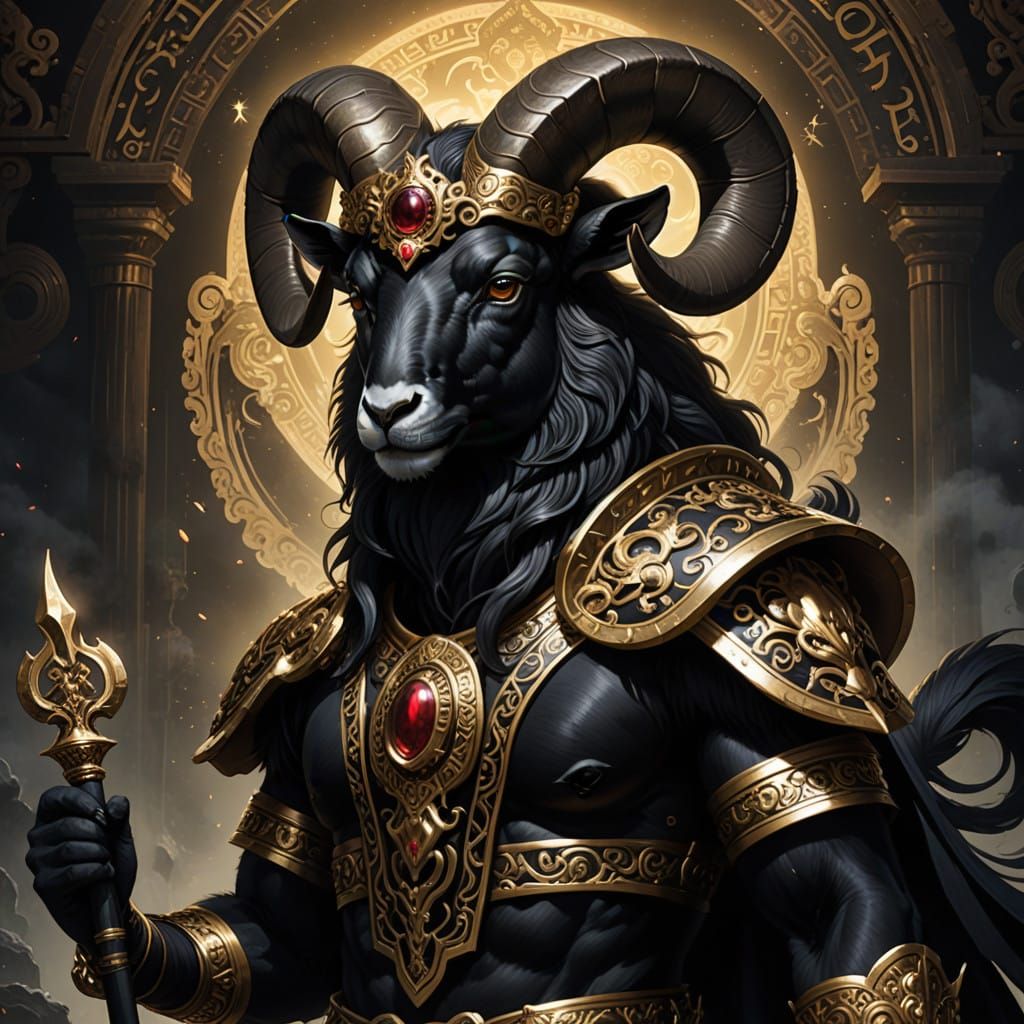 Aerthys, the Dark Horned God