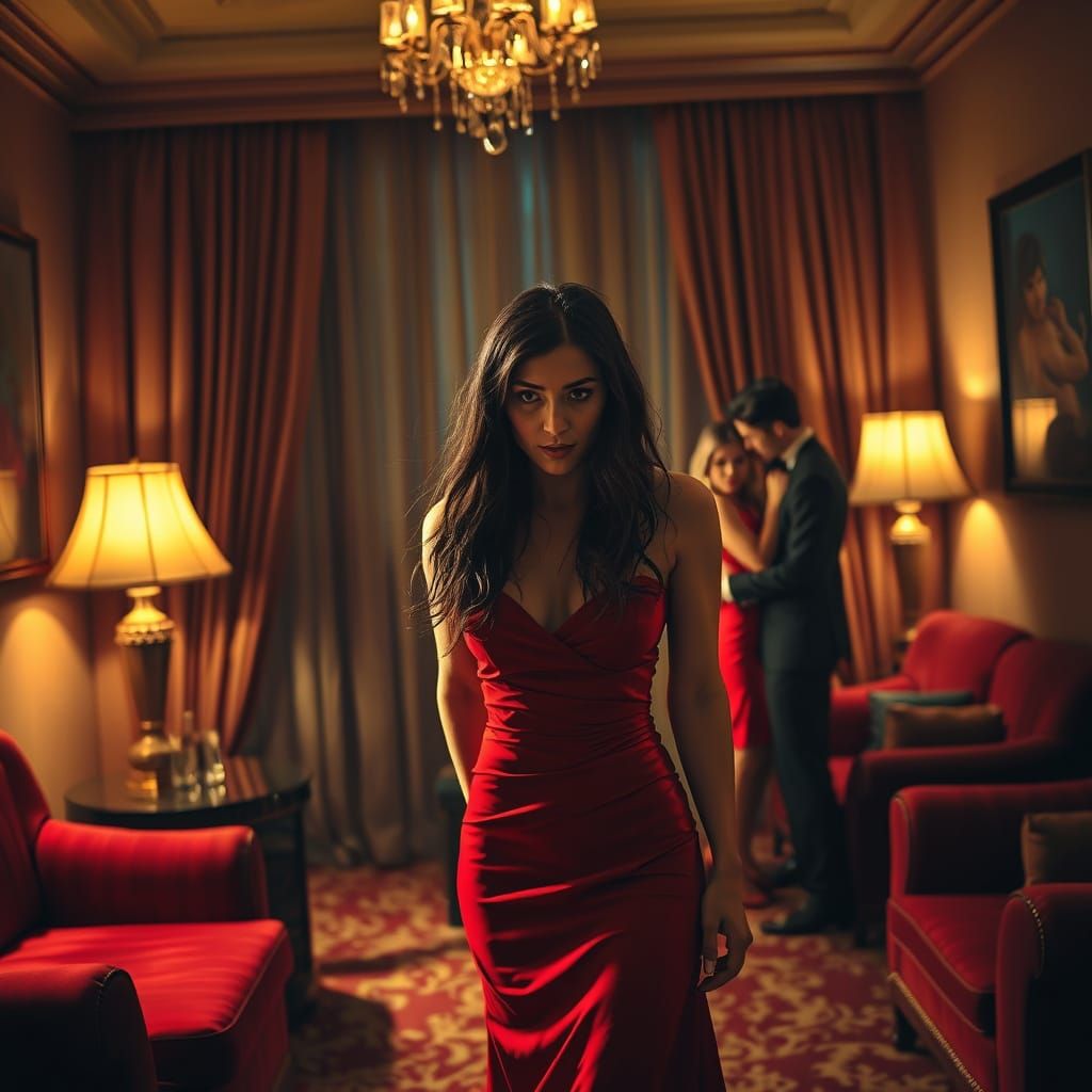 Heartbroken Woman Confronts Cheating Lover in Dramatic Film ...