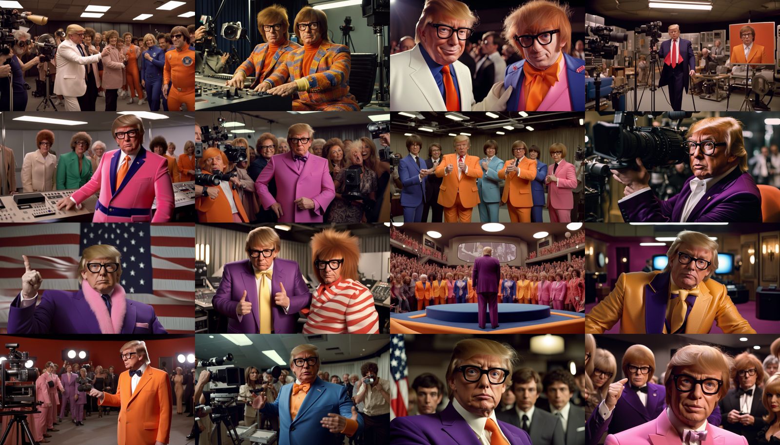 Donald Trump as Austin Powers: Documentary Film Still