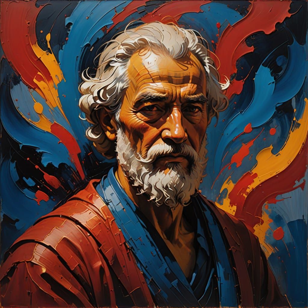 Surreal Abstract Expressionism Captures Inner Peace