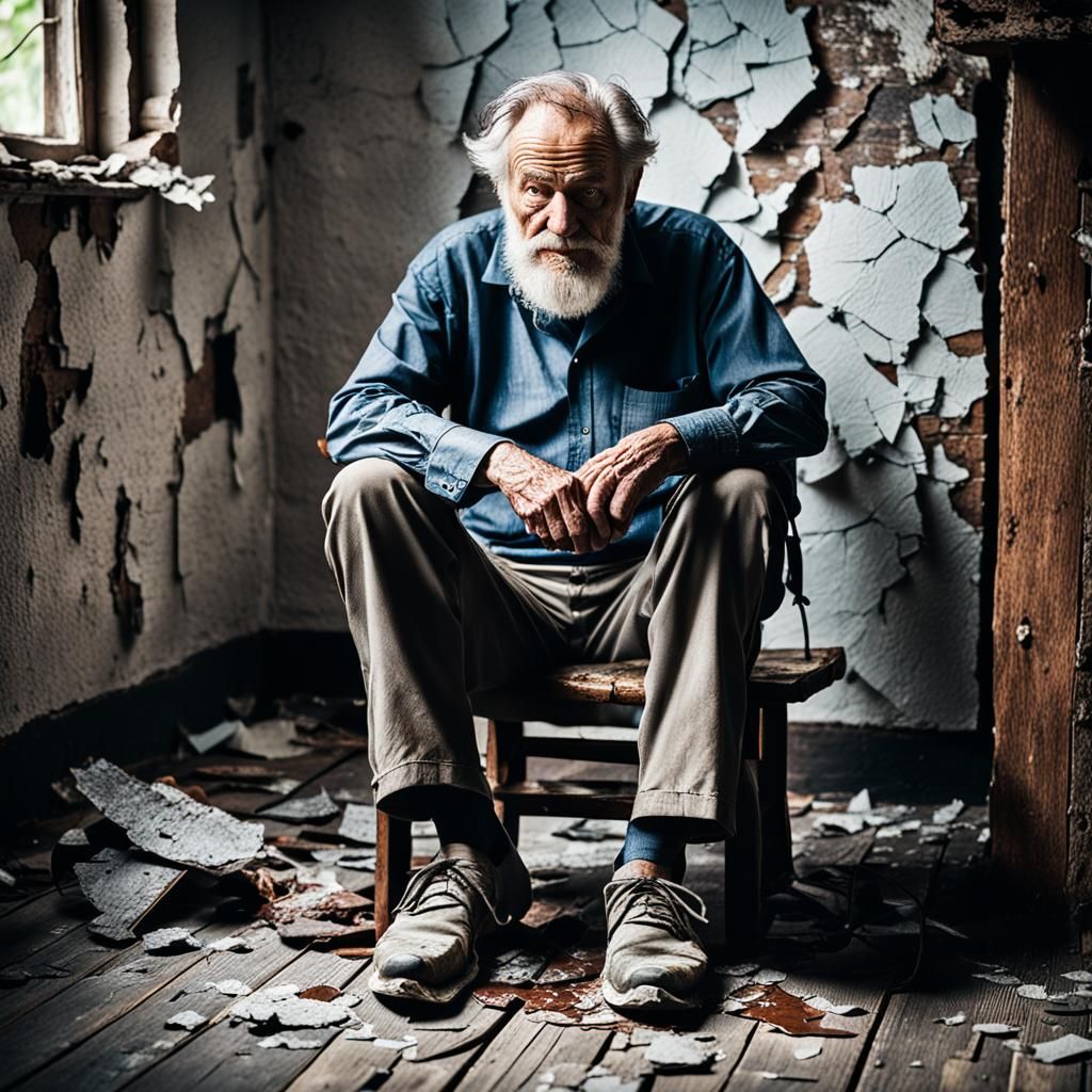 Desolate Crock Pot Scene in Sharp Focus