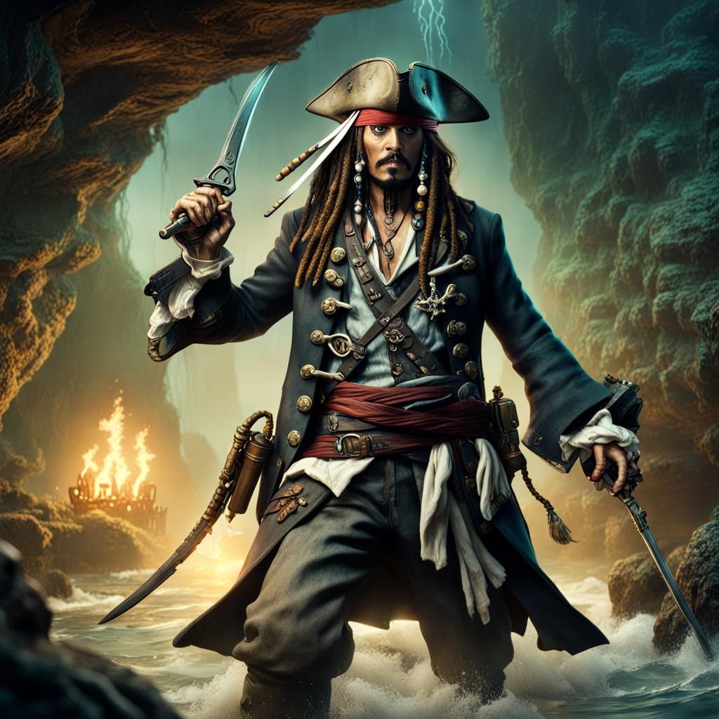 Is name was Jack Sp....     Captain Jack Sparrow, I mean!