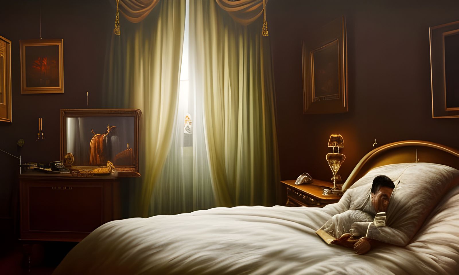 don't turn around! ghost at the window