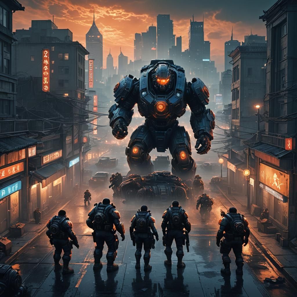 Gears of War in North Korea: Cinematic Concept Art