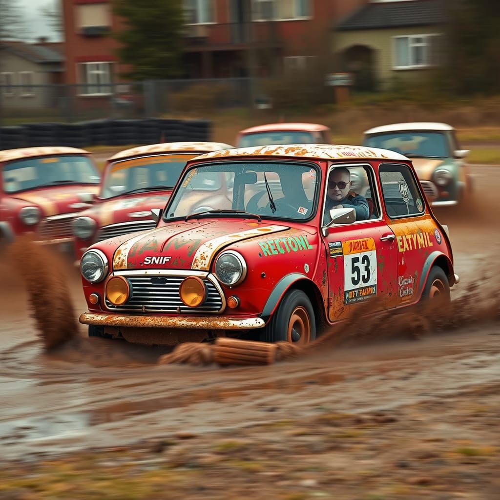 Banger racing in Aldershot