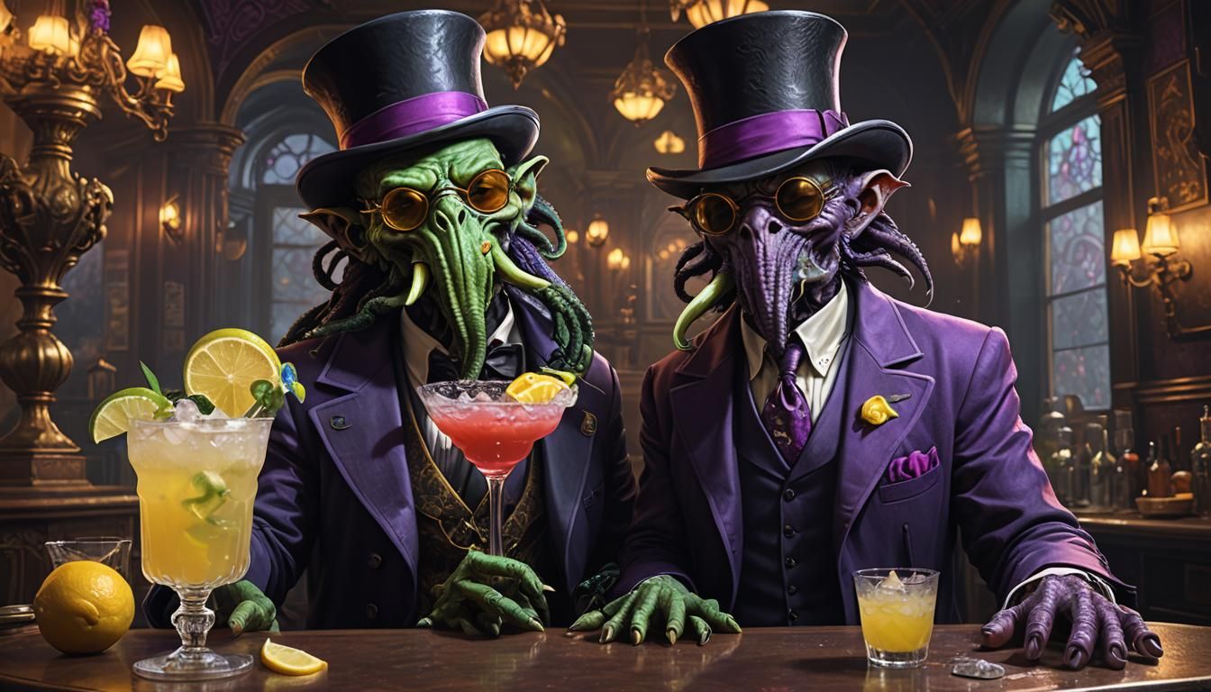 Cthulhu in Sunglasses: A Dark Fantasy Masterpiece