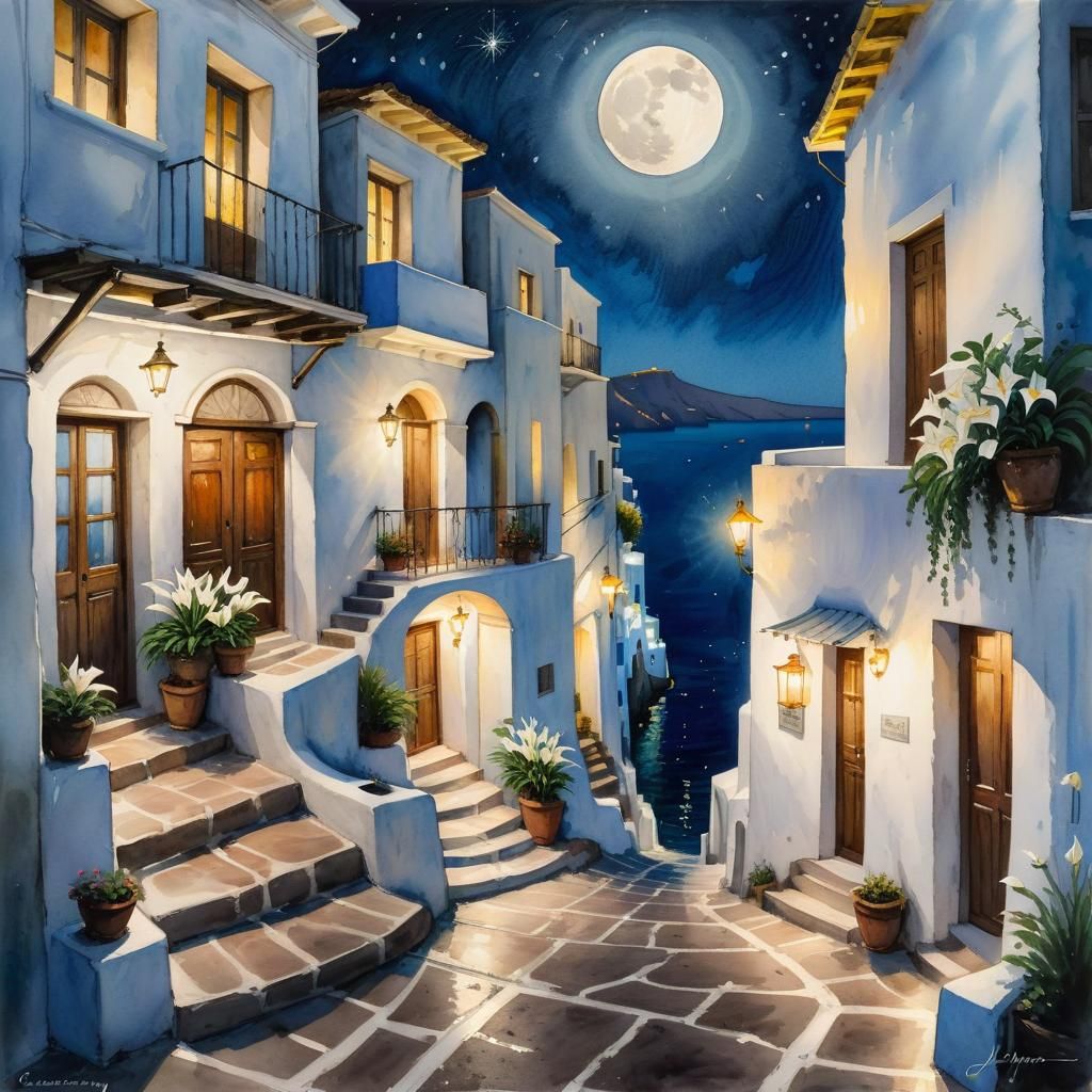 In Santorini, every corner tells a story of beauty