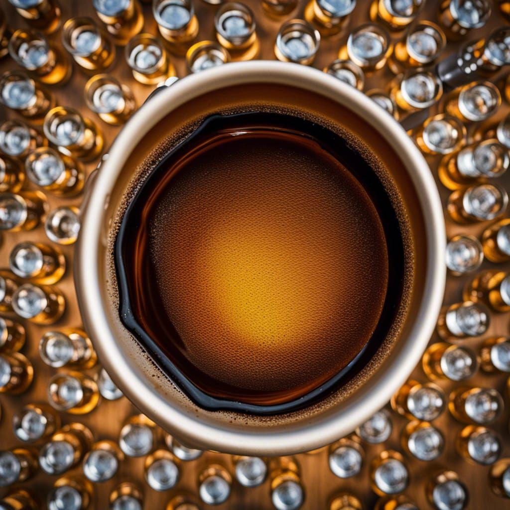 Oktoberfest Optical Illusion: Empty Beer Mugs