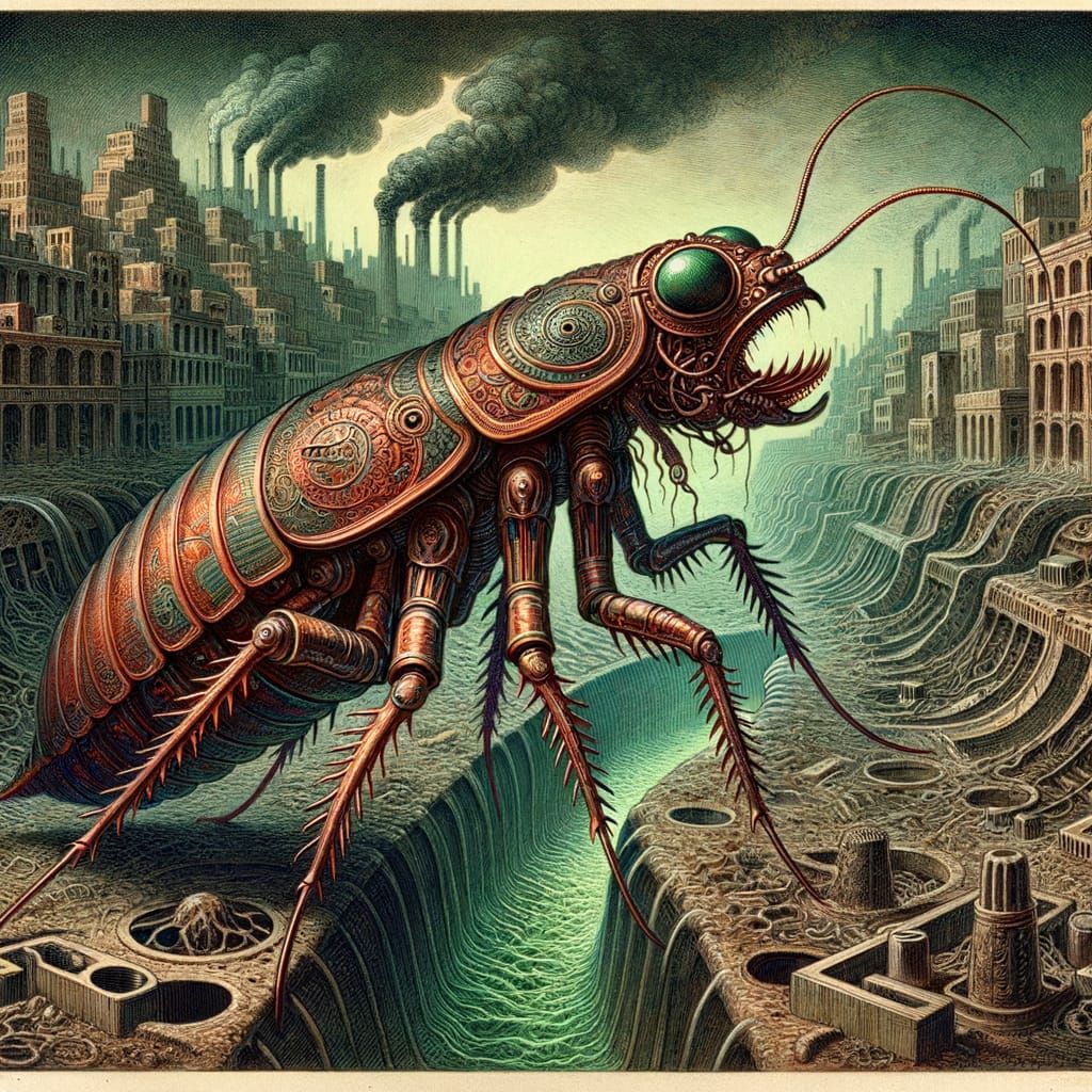 Metamorphosis of the Last Man
(Kafka revisited) 3