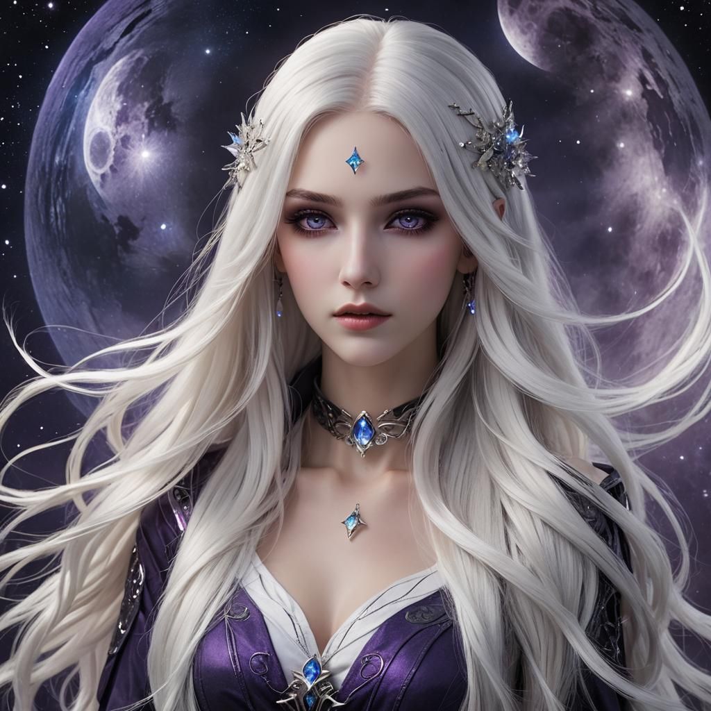 Ethereal Beauty: A Portrait of Astraea