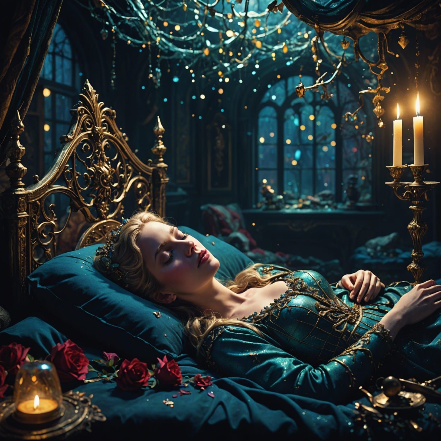 Sleeping Beauty Under a Sleeping Curse