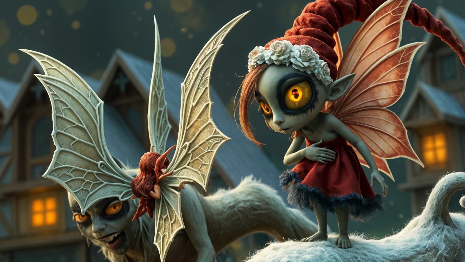 Fairy gothic Holiday Characters in Dark Rebellion