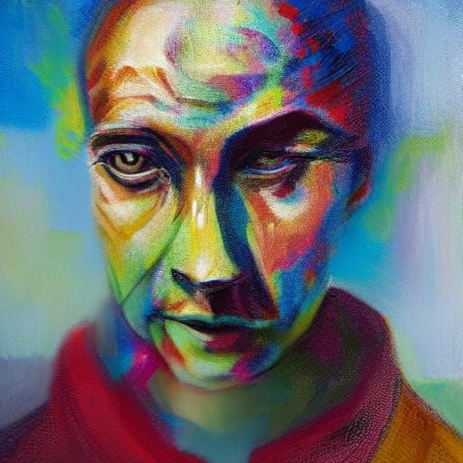 something delicate and strange about the look she gave me made me stop in my tracks