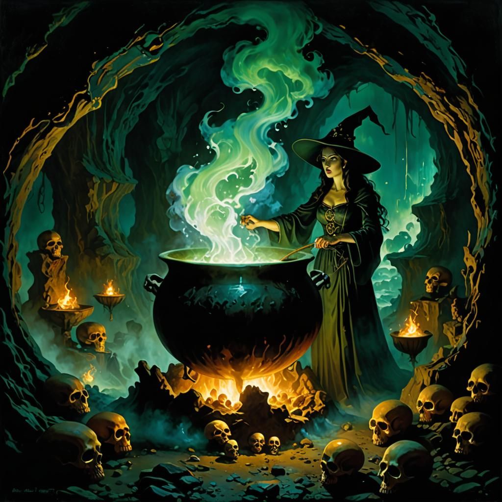 Cavern of the witch