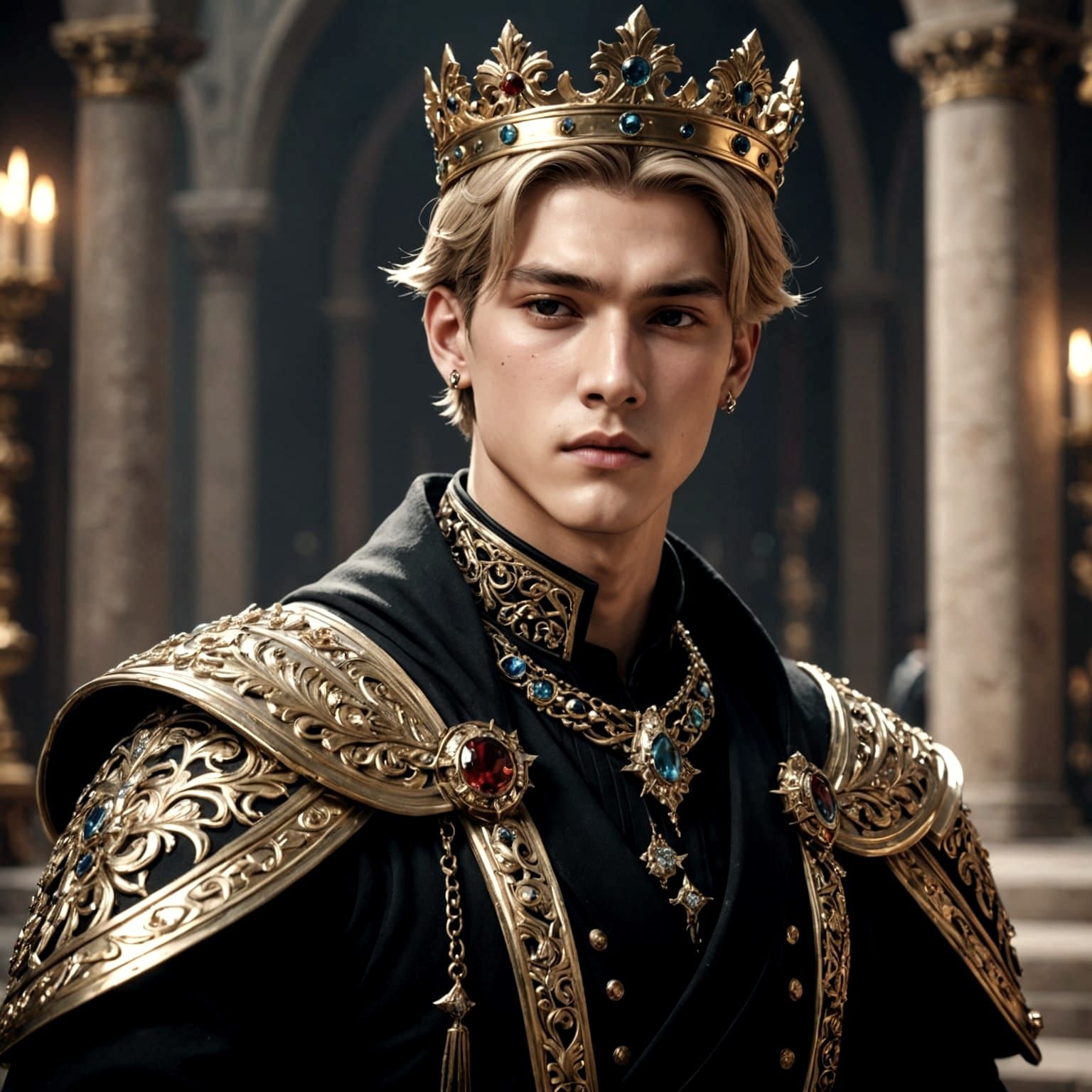 Ateez Concept Art in Aesthetic 3D Anime Style