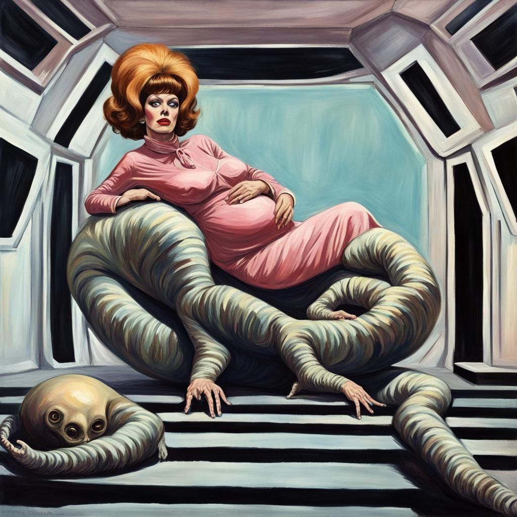 Kate Pierson Turned Into Creature Who Impregnates Itself