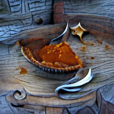 Vintage Pumpkin Pie Advertisement