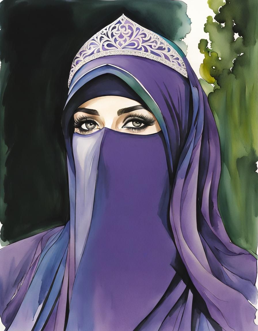 Niqab Princess 👑🧕💜