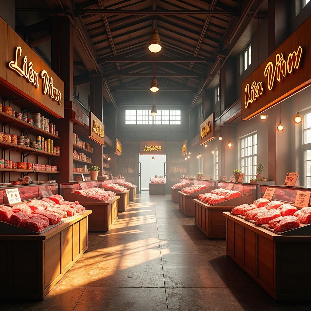 Inside Liên Vinh Warehouse at 22 Trần Nhật Duật